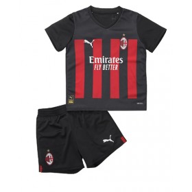 Baby Fußballbekleidung AC Milan Heimtrikot 2022-23 Kurzarm (+ kurze hosen)